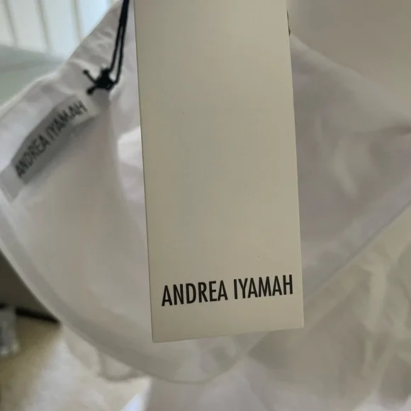 Andrea Iyamah White Long Sleeve Dress -NWT - Picture 7 of 16